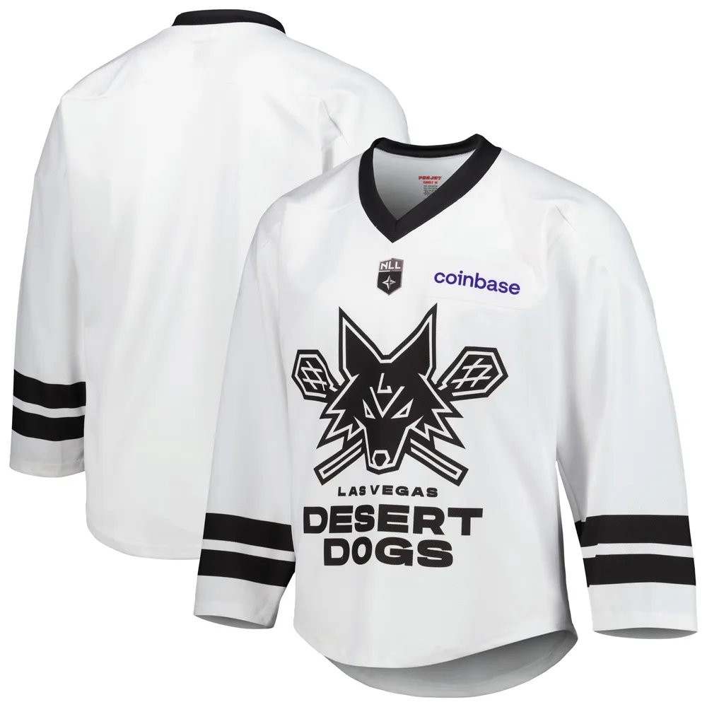 Réplique sublimée blanche pour homme Las Vegas Desert Dogs Jersey