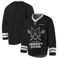 Maillot Réplique sublimé Noir Las Vegas Desert Dogs pour jeune