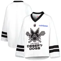 Maillot Réplique Sublimée Blanc Las Vegas Desert Dogs pour Jeunes