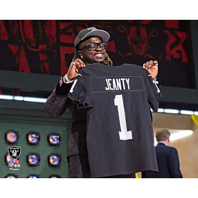 Ashton Jeanty Las Vegas Raiders Unsigned 2025 NFL Draft Photograph