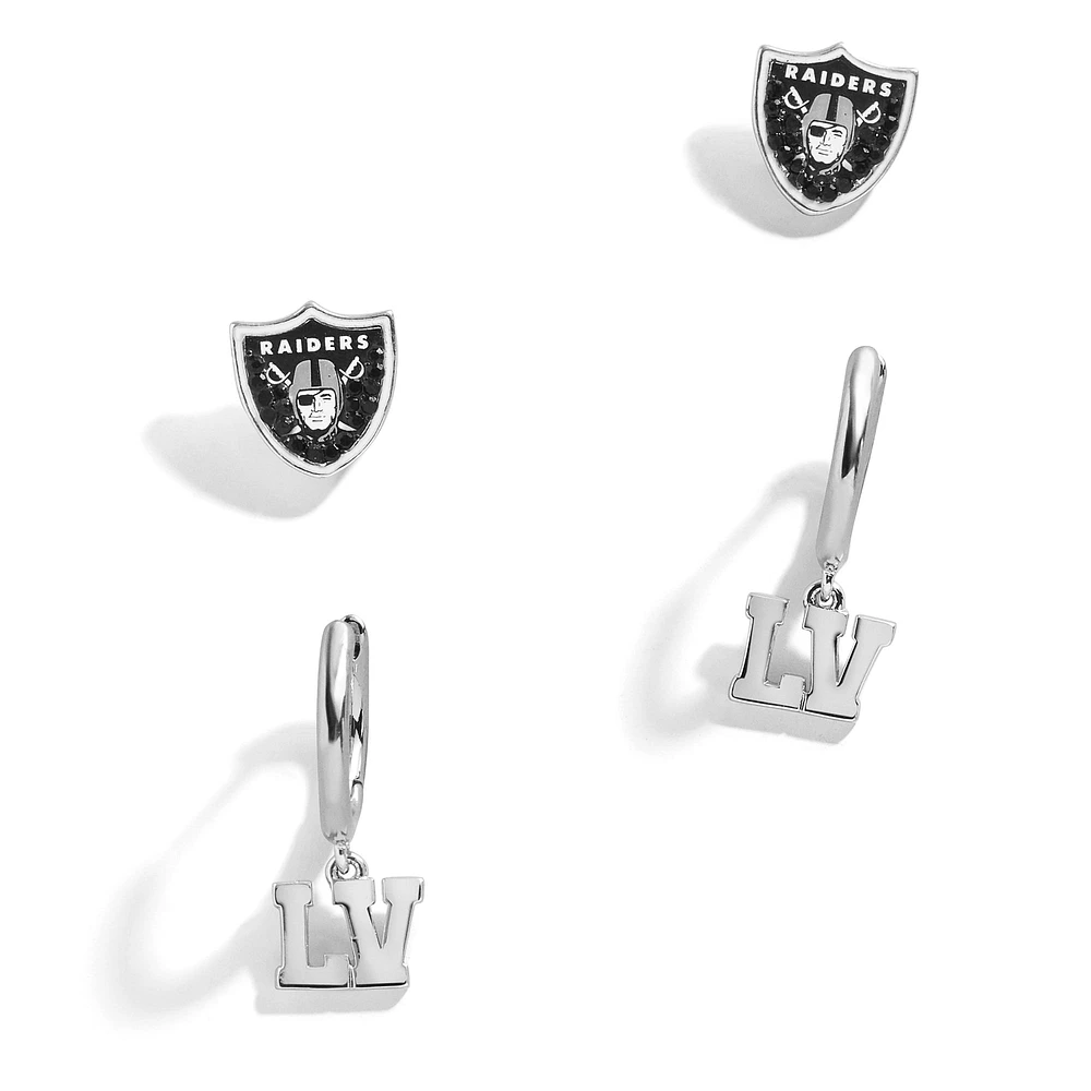 BaubleBar Las Vegas Raiders Set of Two Earrings