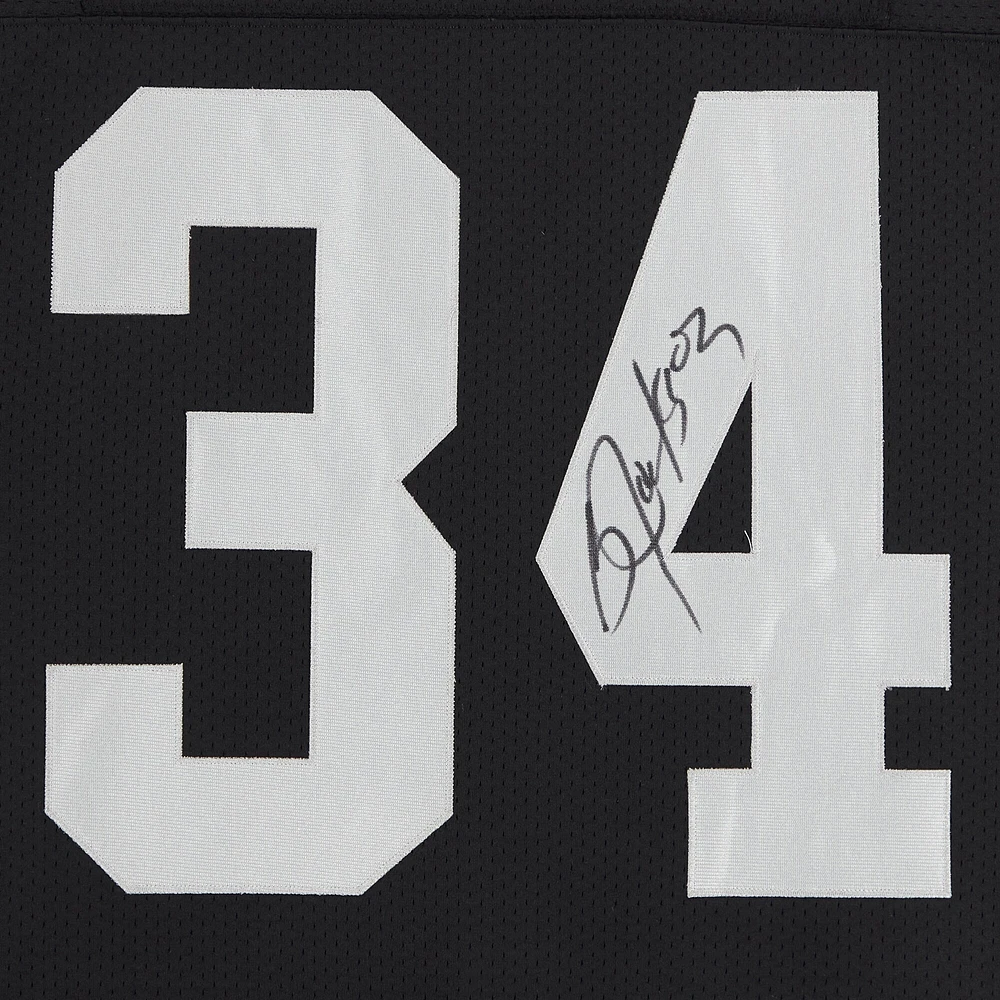 Bo Jackson Las Vegas Raiders Autographed Black Mitchell & Ness Authentic Jersey