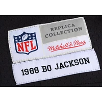 Bo Jackson Las Vegas Raiders Autographed Black Mitchell & Ness Replica Jersey