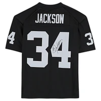 Bo Jackson Las Vegas Raiders Autographed Black Mitchell & Ness Replica Jersey