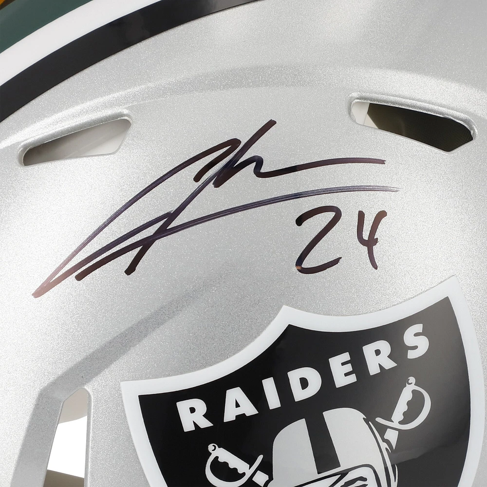 Charles Woodson Las Vegas Raiders Autographed Half & Half Riddell Speed Authentic Helmet