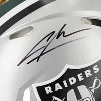 Charles Woodson Las Vegas Raiders Autographed Half & Half Riddell Speed Authentic Helmet with "HOF 21" Inscription - Signature on Las Vegas Side