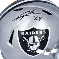 Charles Woodson Las Vegas Raiders Autographed Half & Half Riddell Speed Replica Helmet
