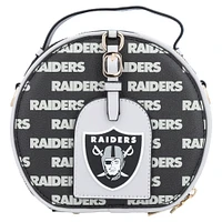 Sac rond avec logo répété Cuce Las Vegas Raiders