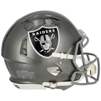 Josh Jacobs Las Vegas Raiders Autographed Riddell Flash Alternate Speed  Mini Helmet