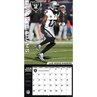 Calendrier mural des joueurs Davante Adams Las Vegas Raiders 2025 12" x 12"