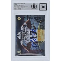 Davante Adams Las Vegas Raiders Autographed 2023 Panini Luminance Gold #91 #/250 Beckett Fanatics Witnessed Authenticated 10 Card