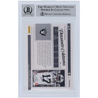 Davante Adams Las Vegas Raiders Autographed 2023 Panini Luminance Gold #91 #/250 Beckett Fanatics Witnessed Authenticated 10 Card