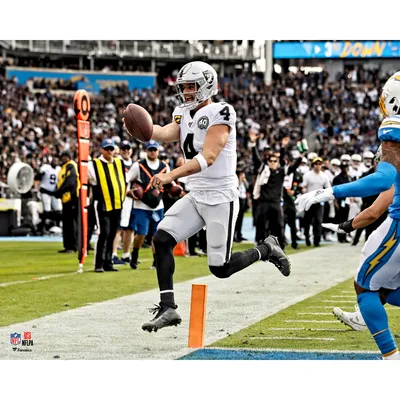 Lids Josh Jacobs Las Vegas Raiders Fanatics Authentic Unsigned Touchdown  Dive Photograph