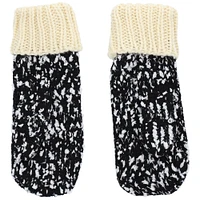 FOCO Black Las Vegas Raiders Confetti Cream Mittens