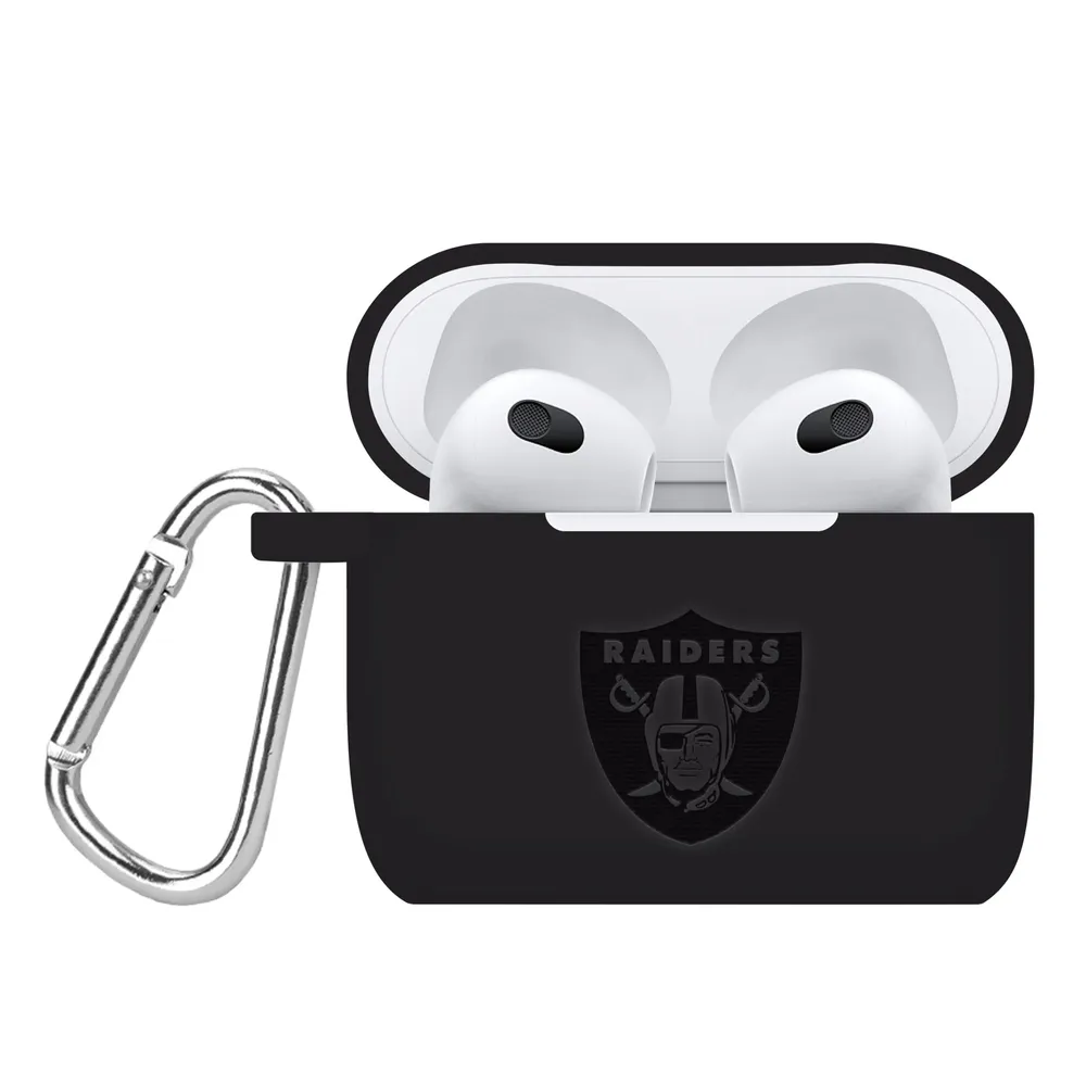 Lids Las Vegas Raiders GameTime Debossed Silicone AirPods 3 Case