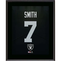 Geno Smith Las Vegas Raiders 10.5" x 13" Jersey Number Sublimated Player Plaque
