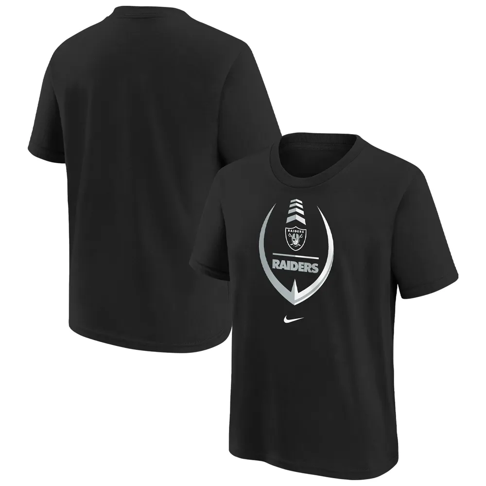 Lids Las Vegas Raiders Nike Toddler Icon T-Shirt - Black