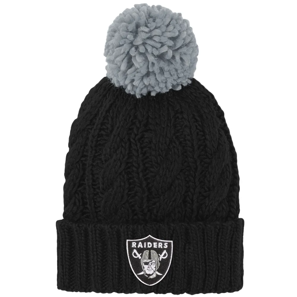 Lids Las Vegas Raiders New Era Girls Youth Frost Knit Beanie with