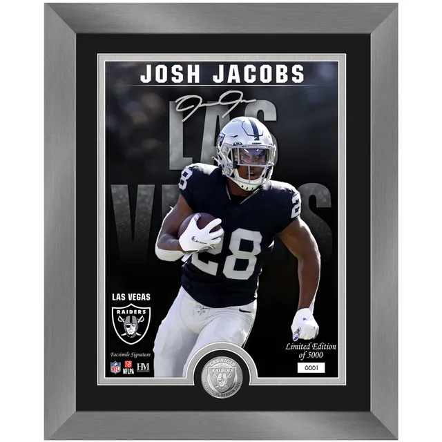 Lids Josh Jacobs Las Vegas Raiders Fanatics Authentic Framed 15 x