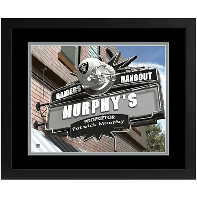 Las Vegas Raiders Imperial 14" x 18" Custom Print Hangout Sign