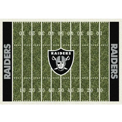 Las Vegas Raiders Imperial 7'8'' x 10'9'' Home Field Rug