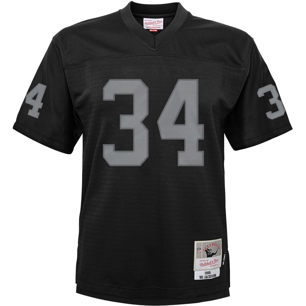 Infant Mitchell & Ness Bo Jackson Black Las Vegas Raiders 1988 Retired Legacy Jersey