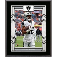 Plaque sublimée de joueur des Las Vegas Raiders de Jakobi Meyers 10,5" x 13"