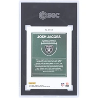 Josh Jacobs Las Vegas Raiders 2023 Panini Donruss Downtown #D-12 SGC Authenticated 9.5 Card