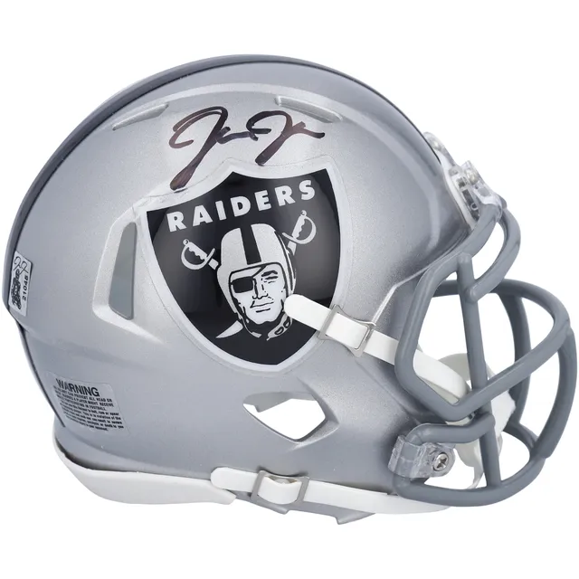 Fred Biletnikoff Oakland Raiders Autographed Riddell Flash Alternate Speed  Mini Helmet