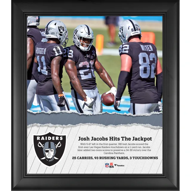 Davante Adams Las Vegas Raiders Framed 15 x 17 Player Panel Collage