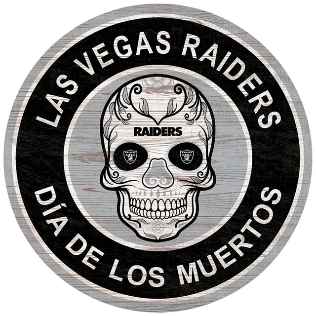 Lids Las Vegas Raiders 12'' Sugar Skull Sign