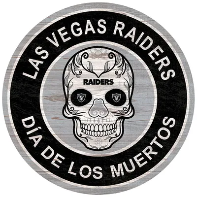 Las Vegas Raiders 12 Welcome Circle Sign