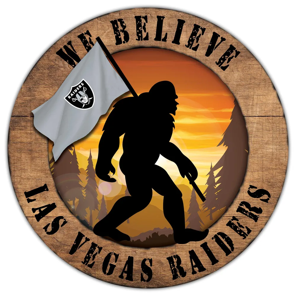 Lids Las Vegas Raiders 12'' Floral State Sign