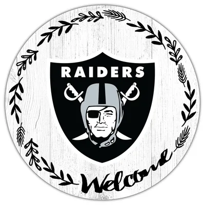 Lids Las Vegas Raiders 12 Logo State Sign