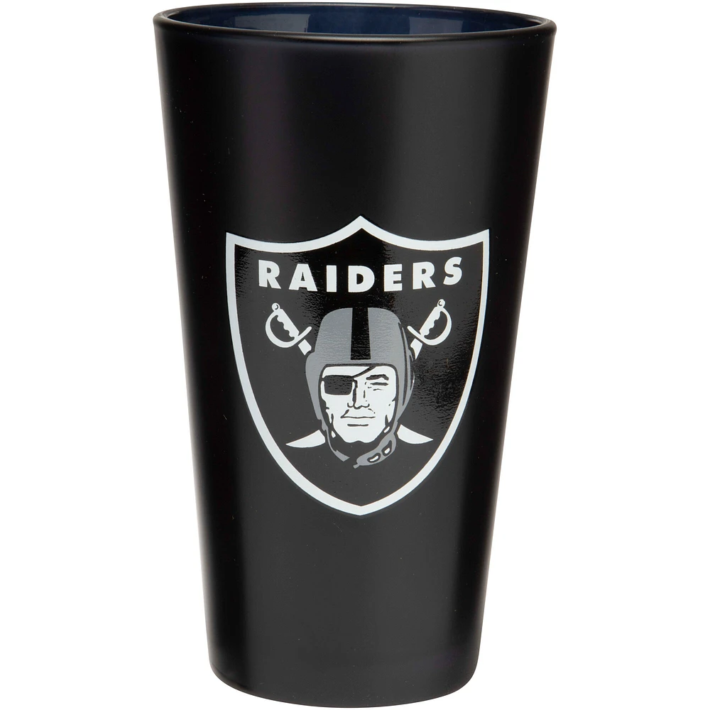 Raiders de Las Vegas 16 oz. Verre à pinte givré de couleur d'équipe