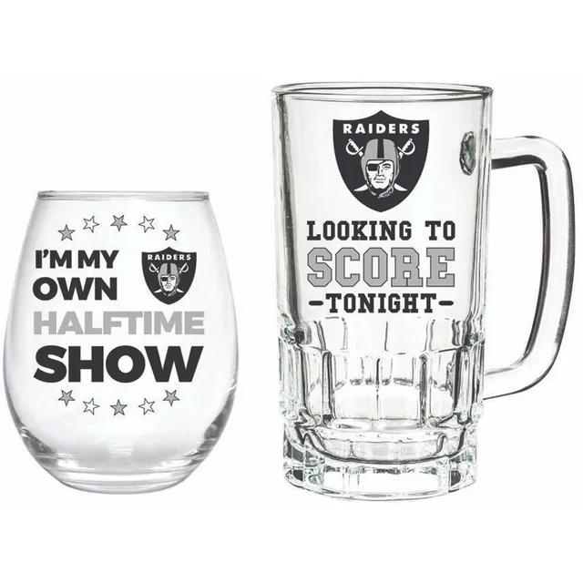 Las Vegas Raiders 17oz. Travel Latte Mug with Gift Box