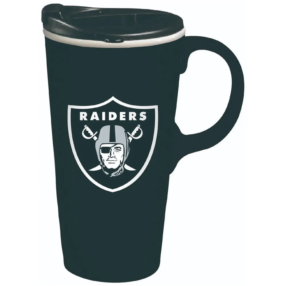 Las Vegas Raiders 17oz. Travel Latte Mug with Gift Box