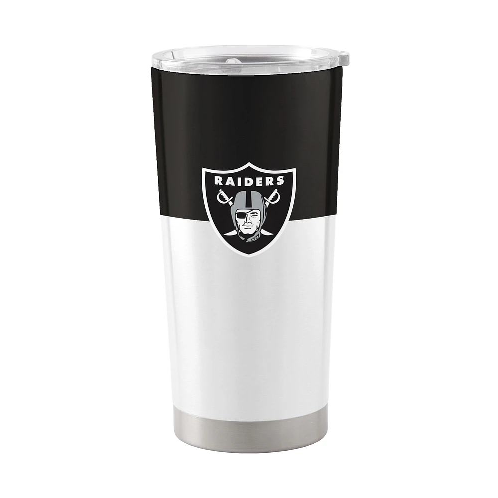 Las Vegas Raiders 20oz. Colorblock Stainless Tumbler