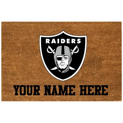 Las Vegas Raiders 23'' x 35'' Personalized Door Mat