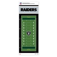 Las Vegas Raiders - 24'' x 60'' Field Repositionable Decal Growth Chart