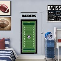 Las Vegas Raiders - 24'' x 60'' Field Repositionable Decal Growth Chart