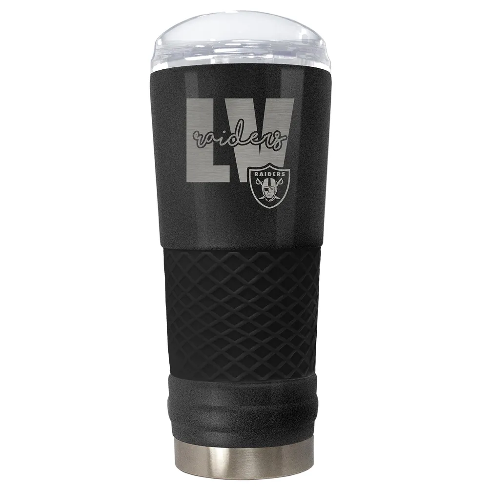 Las Vegas Raiders 24oz. Personalized Stealth Draft Tumbler - Black