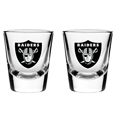 Las Vegas Raiders 2oz. Collector Glass Set