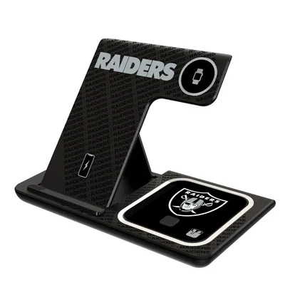 Las Vegas Raiders 3-In-1 Wireless Charger