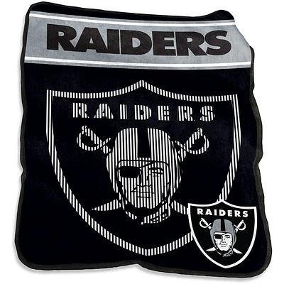 Las Vegas Raiders 60'' x 80'' XL Raschel Plush Throw Blanket