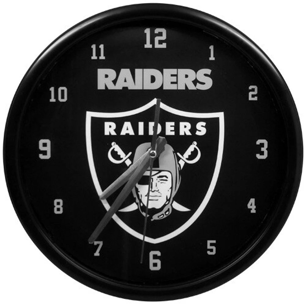 Horloge de base Black Raiders de Las Vegas Raiders