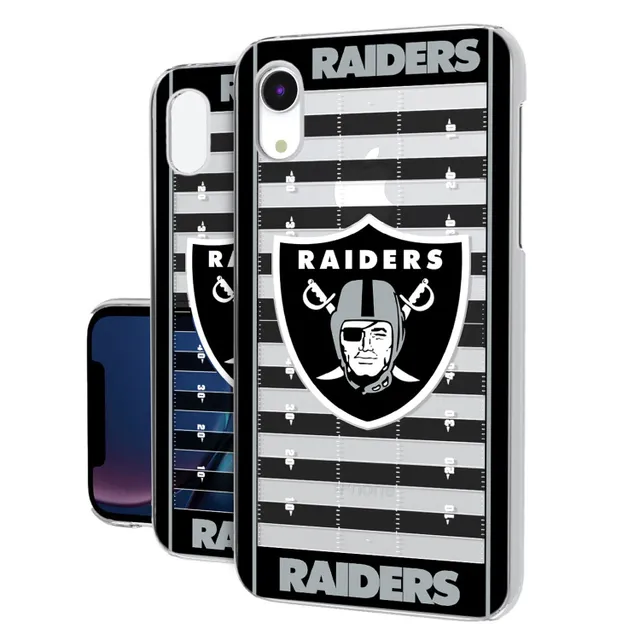 Las Vegas Raiders iPhone Field Design Glitter Case