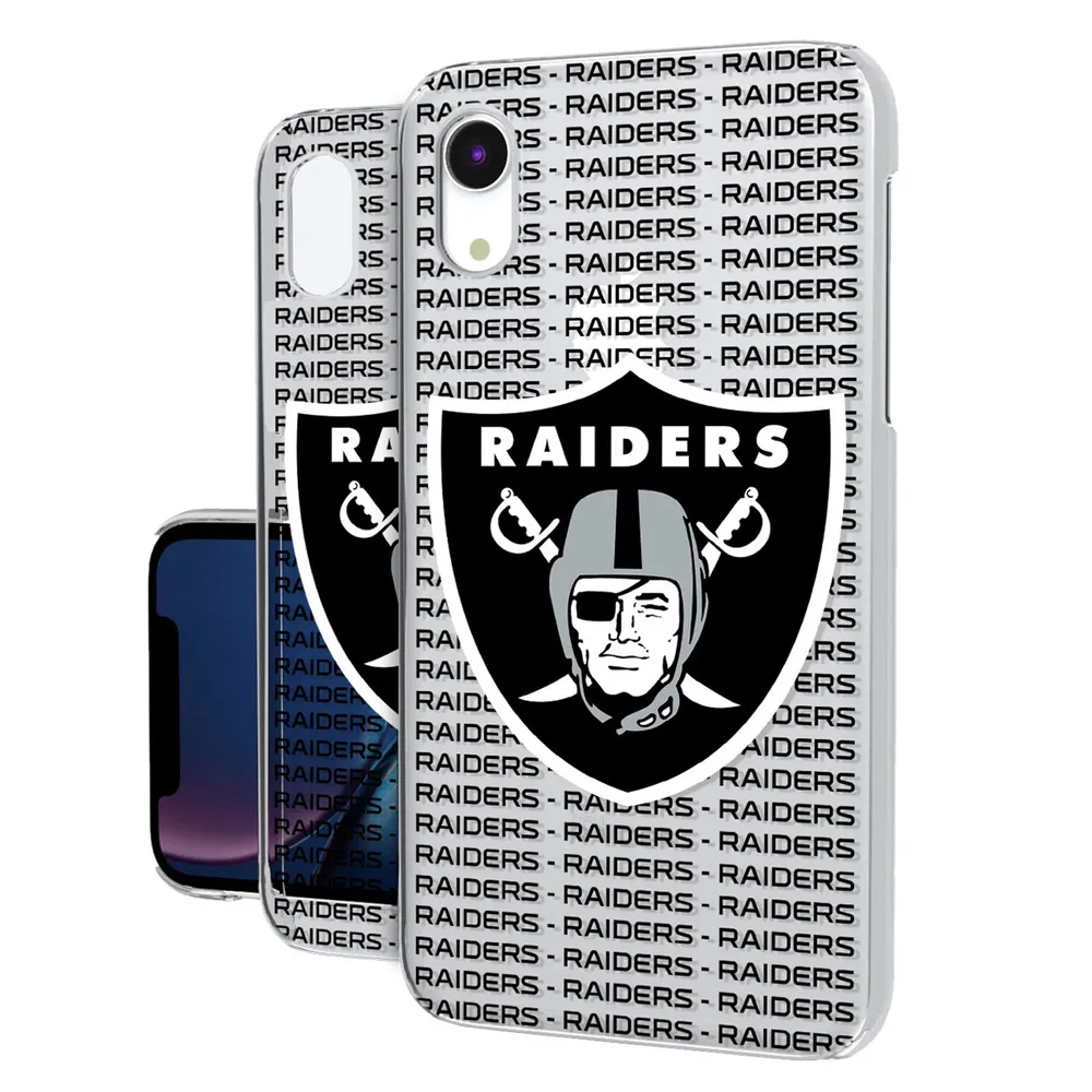 Las Vegas Raiders iPhone Field Design Glitter Case