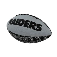 Mini ballon de football en caoutchouc des Raiders de Las Vegas