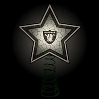 Las Vegas Raiders Mosaic Tree Topper